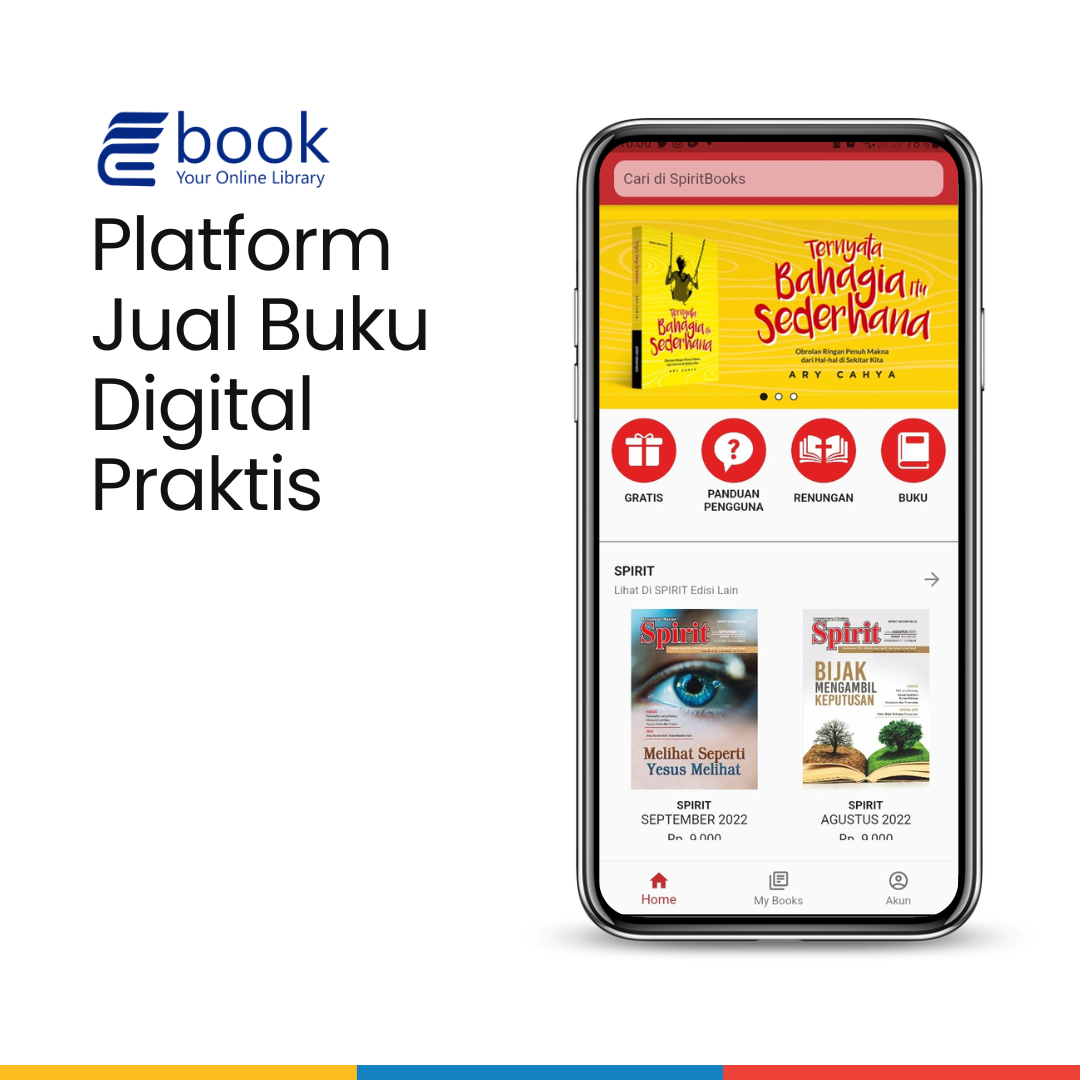 Aplikasi Jual eBook Online dengan Enkripsi & Multi Platform
